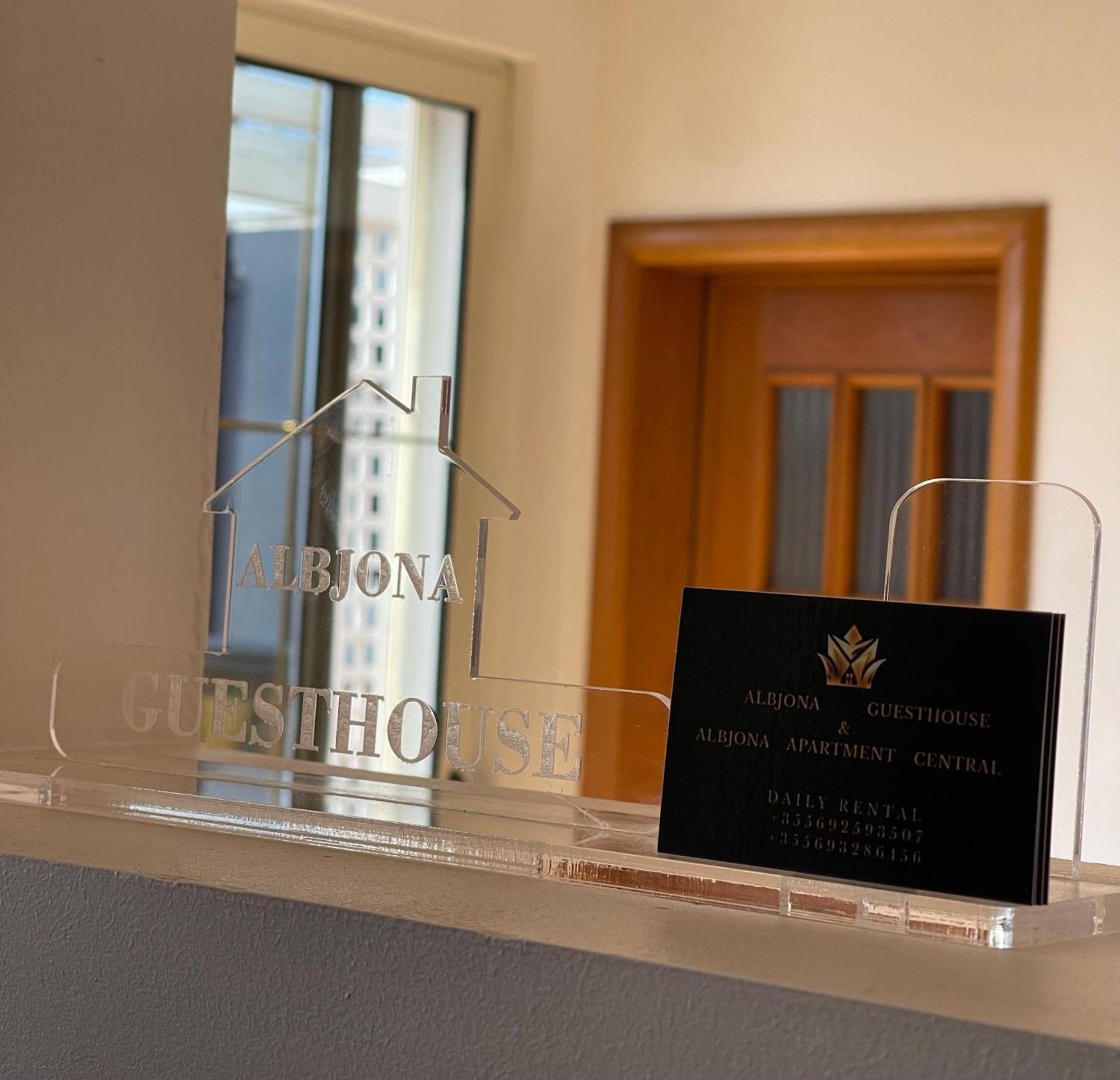 Albjona Guesthouse Tirana Extérieur photo